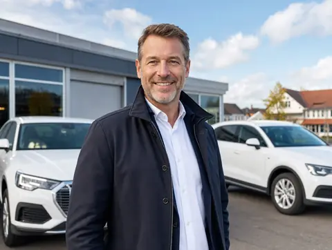Verkäufer aus Bad Iburg mit dem verkauften Fahrzeug